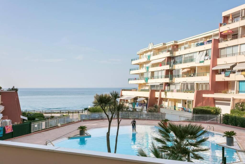 T3 Climatise Avec Piscine Et Vue Sur Mer Sète Exterior foto